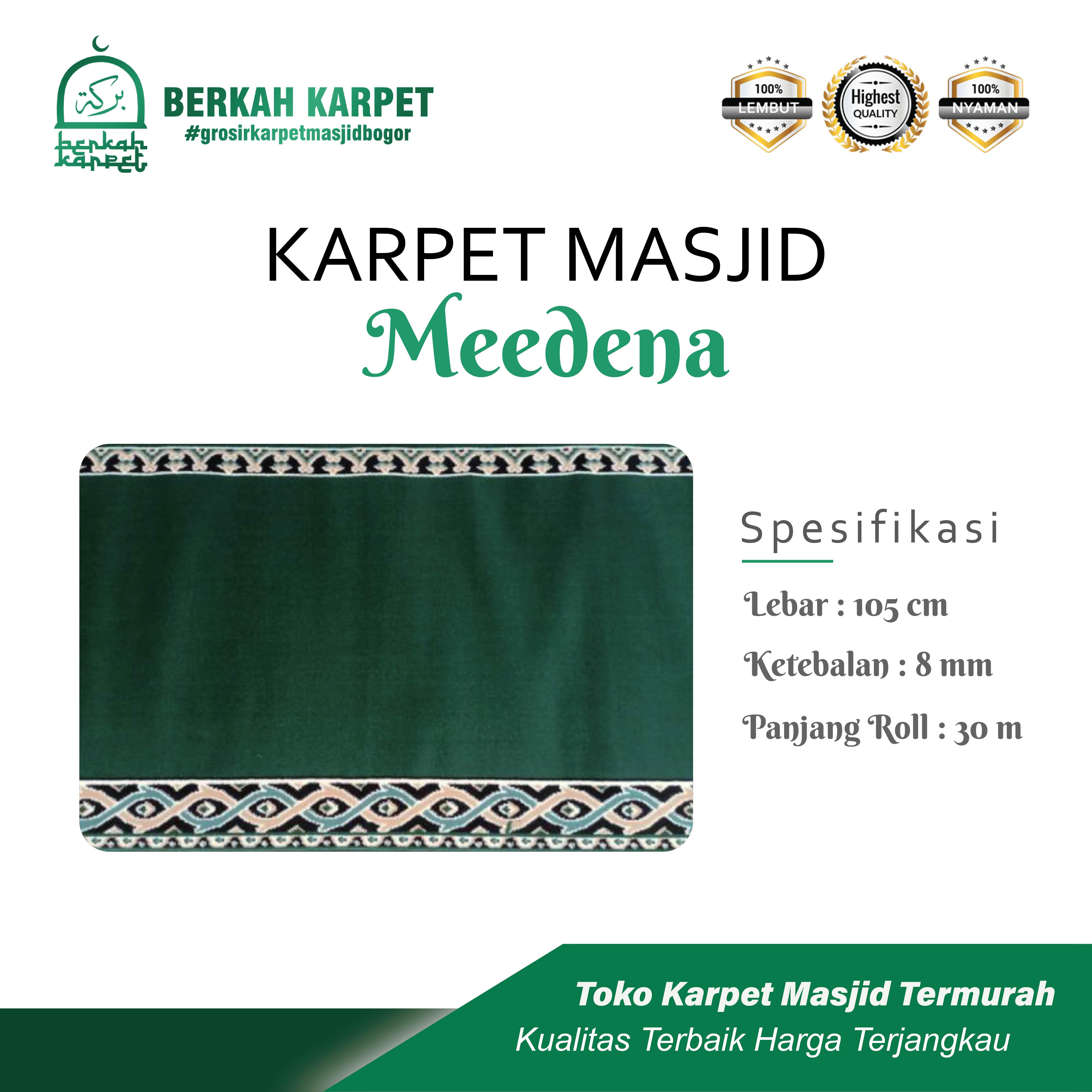 MEEDENA 105 KARPET MASJID METERAN